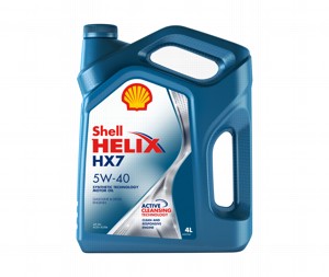 ����� �������� Shell Helix HX 7 5W-40 4 �.