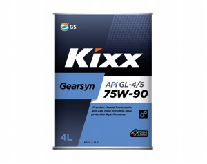 ����� ��������������� ������������� Kixx Gearsyn GL-4/5 75W90 4 �.